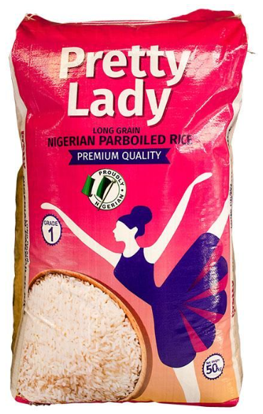 50kg pretty lady perboiled rice